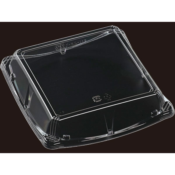 エフピコ T-京皿(京角丼)35嵌合高蓋 17304136 1ケース(600個(50個×12)（直送品）