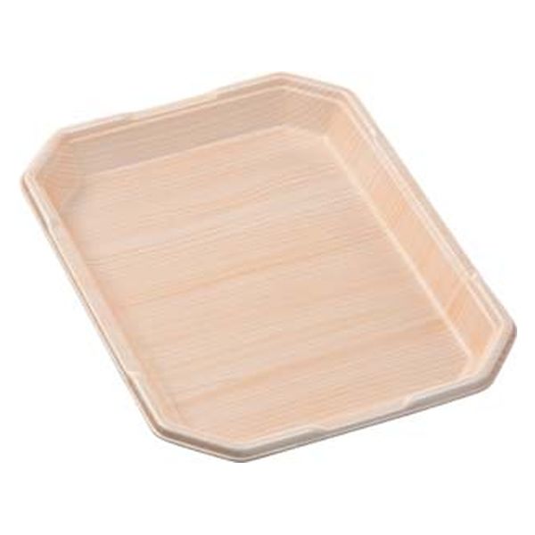 エフピコ 発泡トレー しゃぶしゃぶ長3.5人浅L 秋田杉 30133501 1ケース(600個(50個×12)（直送品）