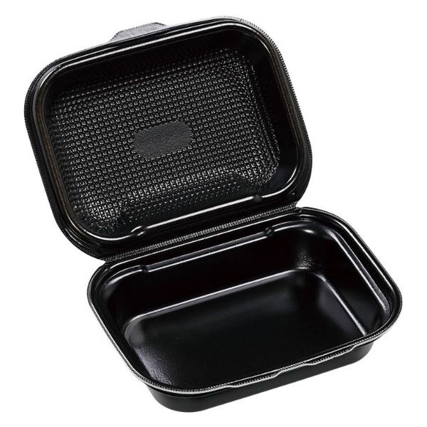 エフピコ 軽食容器 DLVボーノ22-16 黒W 40020768 1ケース(180個(30個×6)（直送品）