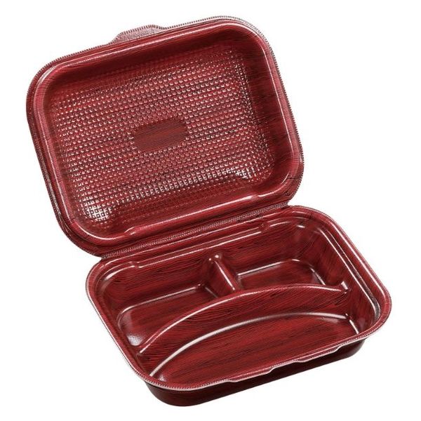 エフピコ 軽食容器 DLVボーノ23-18-1 渋木目W 4002080A 1ケース(180個(30個×6)（直送品）