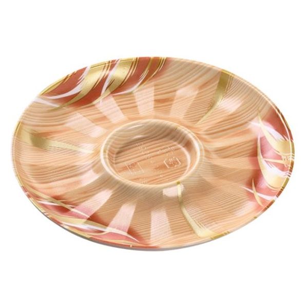 エフピコ 発泡トレー しゃぶしゃぶ255 本体 風紋木目OR 40040255 1ケース(400個(50個×8)（直送品）