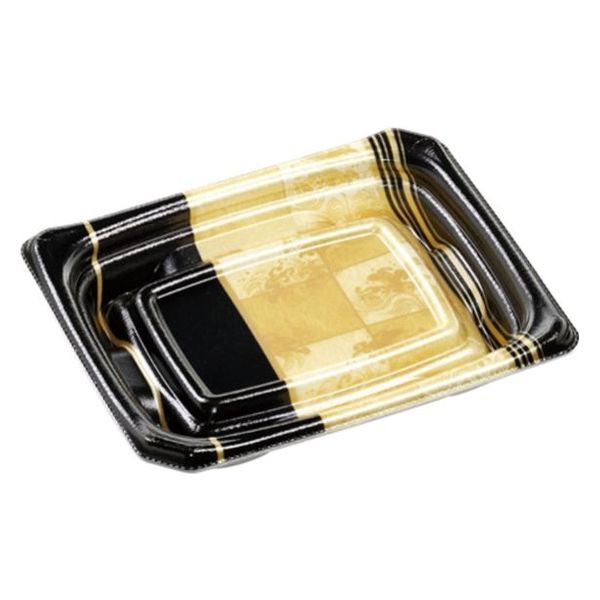 エフピコ 刺身容器 Uステージ15-12 本体 輪島金 40120212 1ケース(1200個(50個×24)（直送品）