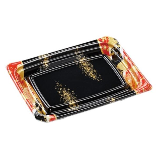 エフピコ 刺身容器 Uステージ20-15 本体 流華赤 40120611 1ケース(800個(50個×16)（直送品）