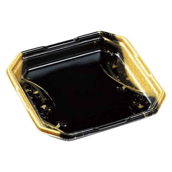 エフピコ 発泡トレー しゃぶしゃぶ2人浅(V) 金絵巻 40130211 1ケース(600個(50個×12)（直送品）