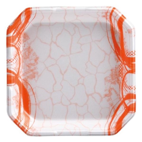 エフピコ 発泡トレー しゃぶしゃぶ2人浅LS 旬香オレンジ 40130230 1ケース(600個(50個×12)（直送品）