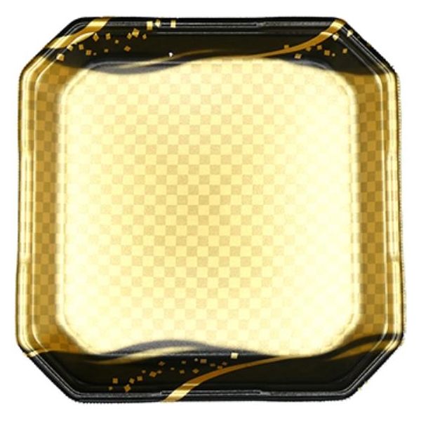 エフピコ 発泡トレー しゃぶしゃぶ3人浅LS 波格子金 40130313 1ケース(400個(50個×8)（直送品）