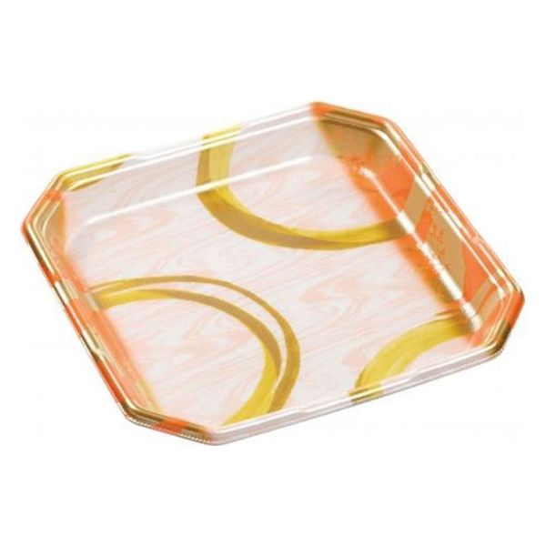 エフピコ 発泡トレー しゃぶしゃぶ3人浅LS 円熟オレンジ 40130334 1ケース(400個(50個×8)（直送品）