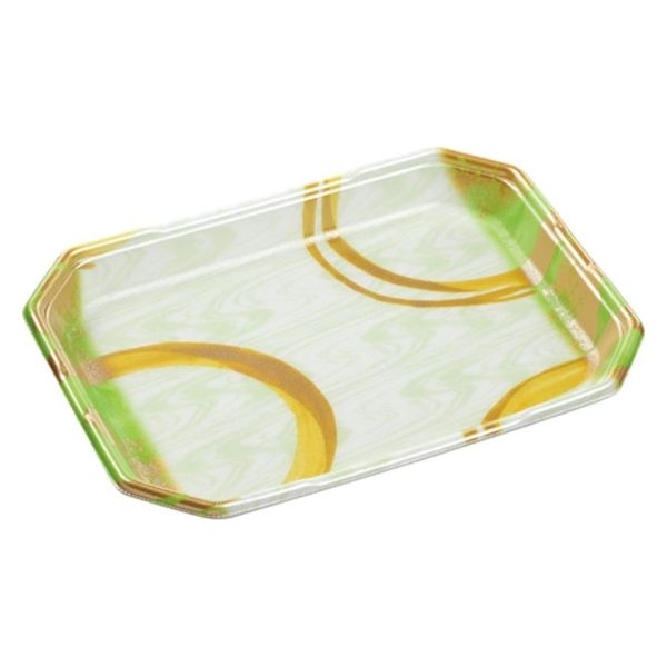 エフピコ 発泡トレー しゃぶしゃぶ4人浅LS 円熟緑 40130435 1ケース(300個(50個×6)（直送品）