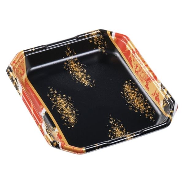 エフピコ 発泡トレー しゃぶしゃぶ長2.5人浅LS 流華赤 40132504 1ケース(900個(50個×18)（直送品）