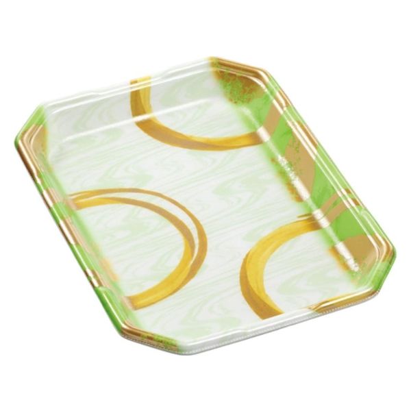 エフピコ 発泡トレー しゃぶしゃぶ長3.5人浅LS 円熟緑 40133535 1ケース(600個(50個×12)（直送品）