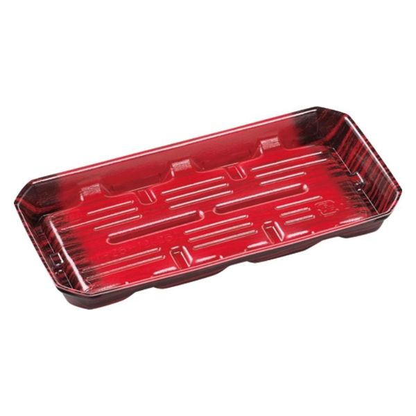 エフピコ 鮮魚トレー FU-25-12(25) 春慶赤 40152512 1ケース(1000個(50個×20)（直送品）