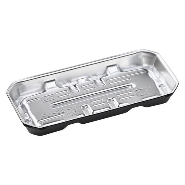 エフピコ 発泡トレー FU-22-10(25) デラックス黒 40222210 1ケース(1800個(50個×36)（直送品）