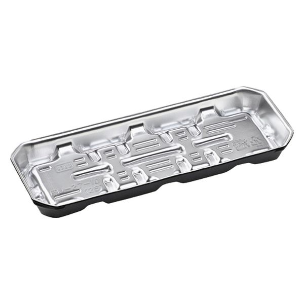 エフピコ 発泡トレー FU-27-10(25) デラックス黒 40222710 1ケース(1200個(50個×24)（直送品）