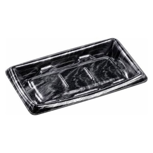 エフピコ 発泡トレー MTD20-12平ヨコ 本体 エコ黒木銀 40512013 1ケース(1000個(50個×20)（直送品）