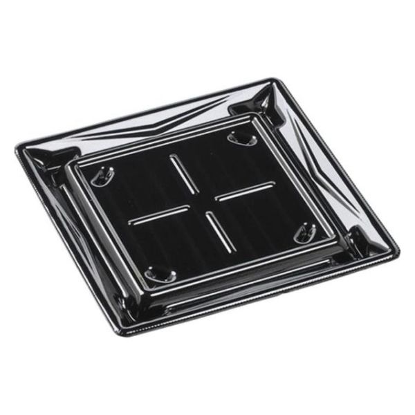 エフピコ 刺身容器 Sステージ19-19本体 エコ 黒 40730199 1ケース(600個(50個×12)（直送品）