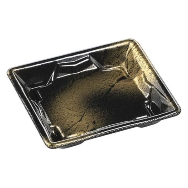 エフピコ 刺身容器 Sステージ13-11平本体 エコ 渋み金 40741133 1ケース(1600個(50個×32)（直送品）