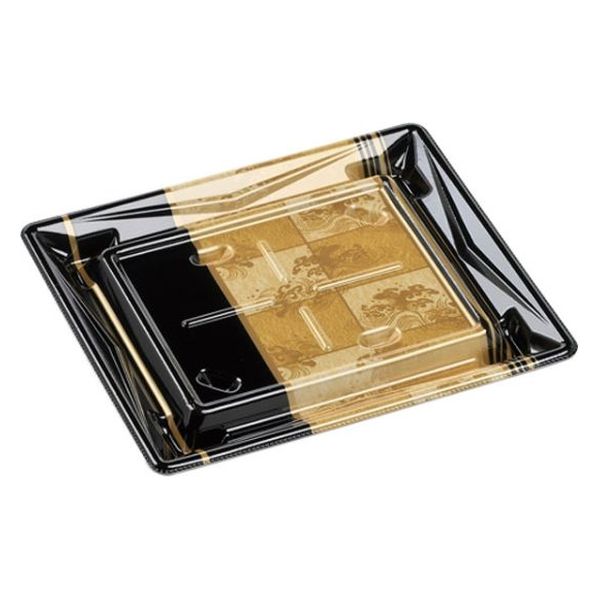 エフピコ 刺身容器 Sステージ19-17 本体 輪島金 40746197 1ケース(800個(50個×16)（直送品）