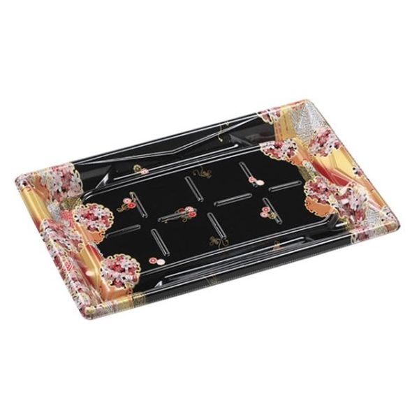 エフピコ 刺身容器 Sステージ30-20 本体 はな帯赤 40749020 1ケース(400個(10個×40)（直送品）