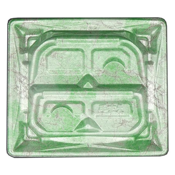 エフピコ 寿司容器 Sステージ19-17-1盛台 クリスタル緑 40751917 1ケース(800個(50個×16)（直送品）