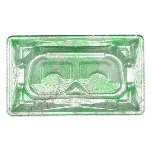 エフピコ 寿司容器 Sステージ19-11-1盛台 クリスタル緑 40751911 1ケース(1200個(50個×24)（直送品）