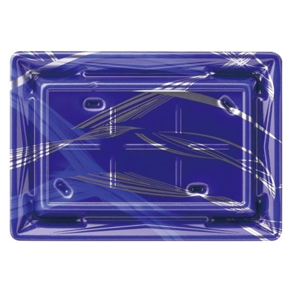 エフピコ 寿司容器 Sステージ24-17 本体 かぜ音紺 40757247 1ケース(600個(50個×12)（直送品）