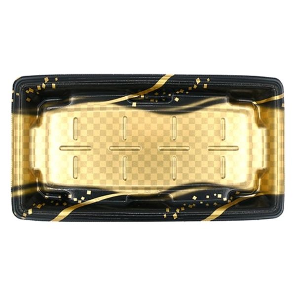 エフピコ 惣菜容器 MTD27-15平 本体 波格子金 40772716 1ケース(600個(50個×12)（直送品）