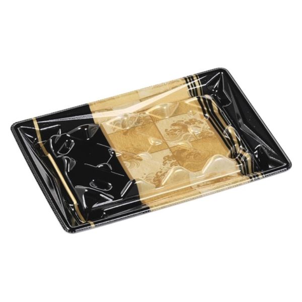 エフピコ 寿司容器 Sステージ2-4枠盛 本体 輪島金 40764204 1ケース(900個(50個×18)（直送品）