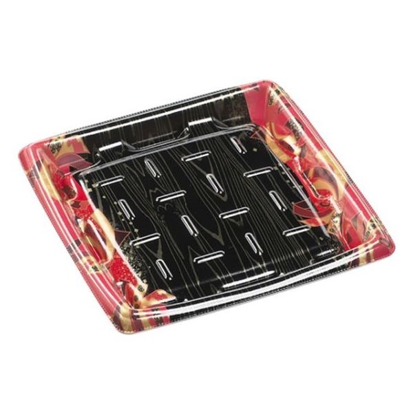 エフピコ 発泡トレー MTD20-20平 本体 舞姫赤 40782021 1ケース(600個(50個×12)（直送品）