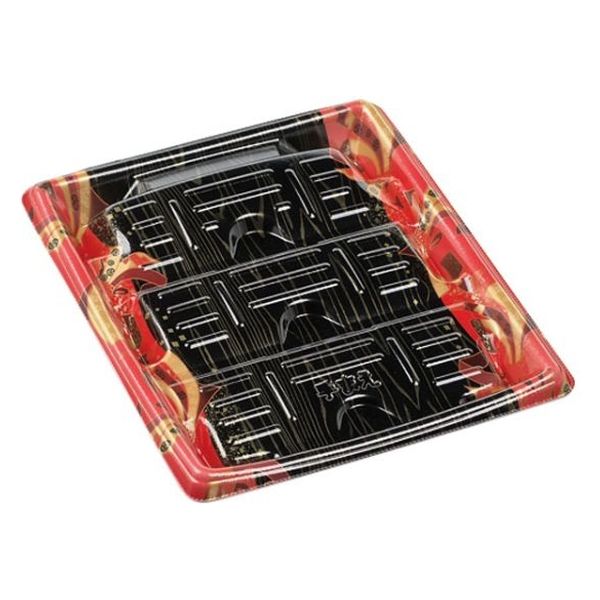 エフピコ 発泡トレー MTD24-20R 本体 舞姫赤 40782422 1ケース(400個(50個×8)（直送品）