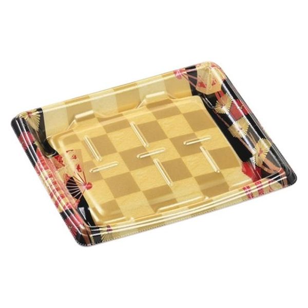 エフピコ 発泡トレー MTD20-17平ヨコ 本体 扇市松金 40872018 1ケース(800個(50個×16)（直送品）