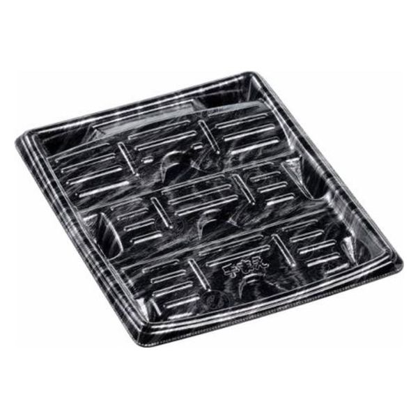 エフピコ 発泡トレー MTD24-20R 本体 エコ黒木銀 40912422 1ケース(400個(50個×8)（直送品）