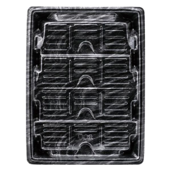 エフピコ 惣菜容器 MTD32-24 本体 エコ黒木銀 40913224 1ケース(300個(50個×6)（直送品）