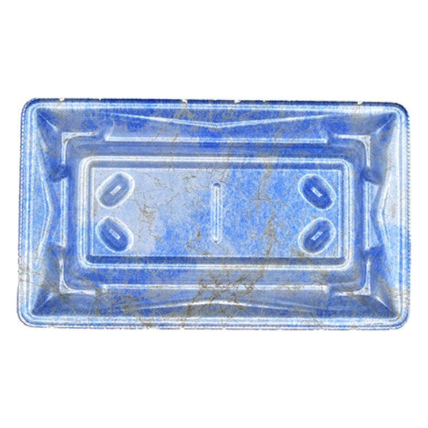 エフピコ 寿司容器 Sステージ19-11 本体 クリスタル青 41161915 1ケース(1200個(50個×24)（直送品）