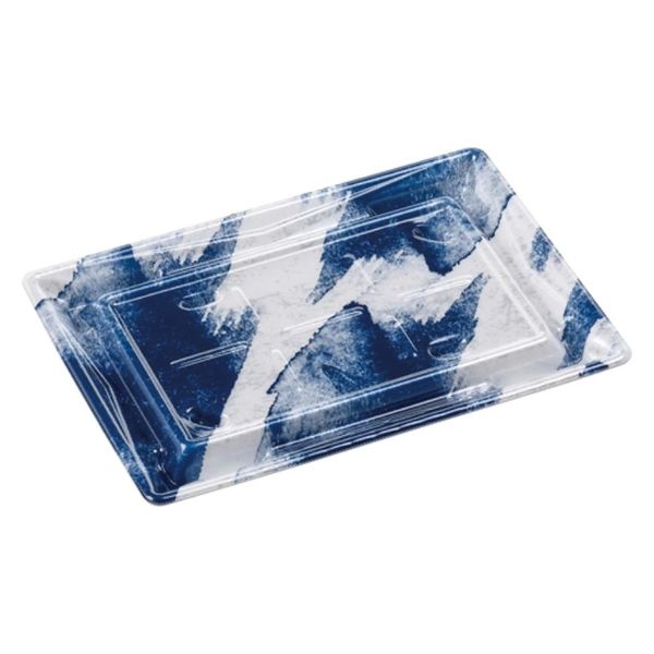 エフピコ 寿司容器 Sステージ24-17 本体 陶ぞめ紺 41162473 1ケース(600個(50個×12)（直送品）