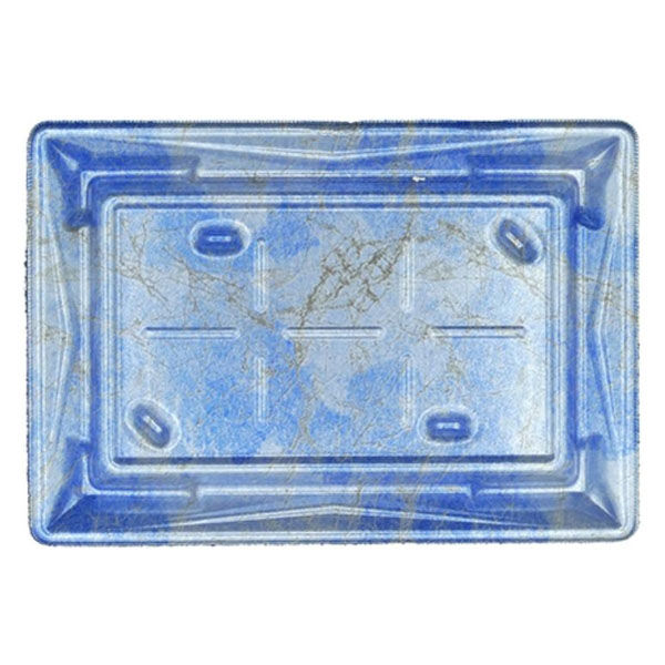 エフピコ 寿司容器 Sステージ24-17 本体 クリスタル青 41162475 1ケース(600個(50個×12)（直送品）