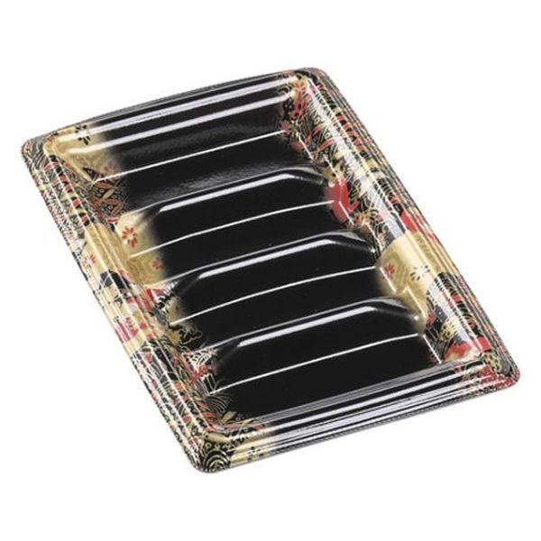 エフピコ 寿司容器 元助21-14太巻 本体 京雅黒 41262114 1ケース(1000個(100個×10)（直送品）