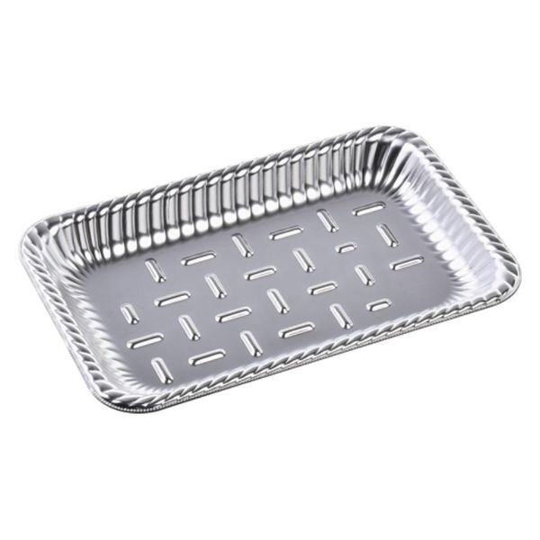 エフピコ オードブル容器 ティアラ角皿A30-30 本体 銀 41463030 1ケース(400個(50個×8)（直送品）