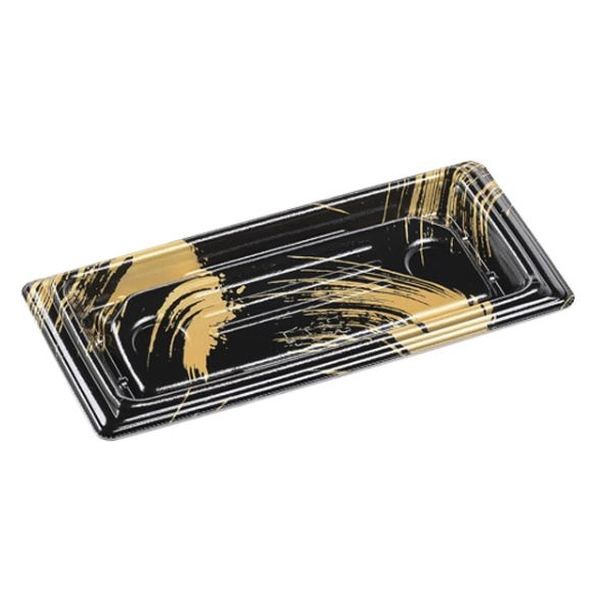 エフピコ 刺身容器 ひら盛24-11 本体 はけ風金 42022411 1ケース(900個(50個×18)（直送品）