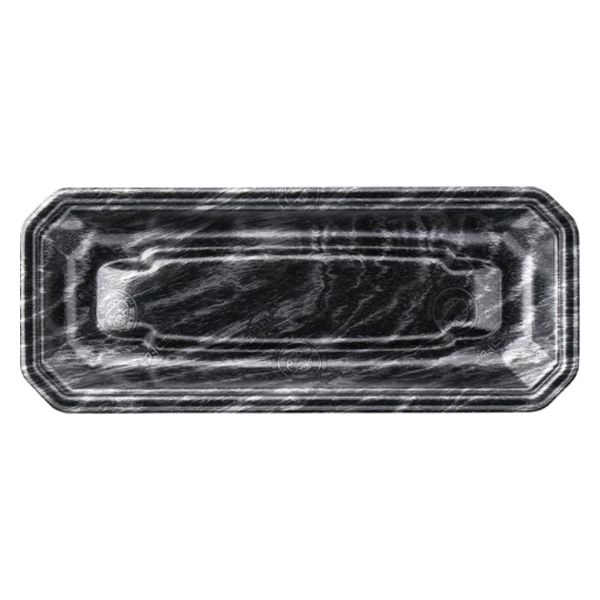 エフピコ 鮮魚トレー FLステージ25-10(25) エコ黒木銀 4212502D 1ケース(1600個(100個×16)（直送品）