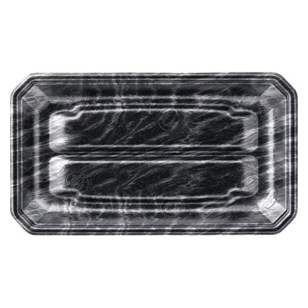 エフピコ 鮮魚トレー FLステージ25-14(25) エコ黒木銀 4212544D 1ケース(1200個(100個×12)（直送品）