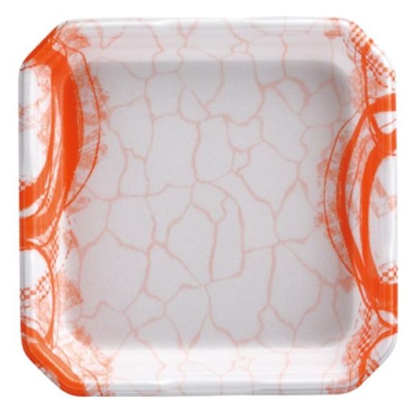 エフピコ 発泡トレー しゃぶしゃぶ1人浅(V) 旬香オレンジ 42151111 1ケース(600個(50個×12)（直送品）