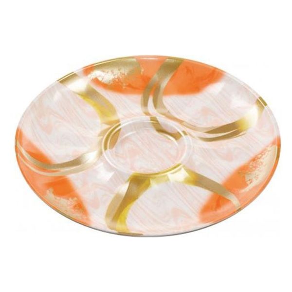 エフピコ 発泡トレー しゃぶしゃぶ275 本体 円熟オレンジ 42180275 1ケース(400個(50個×8)（直送品）