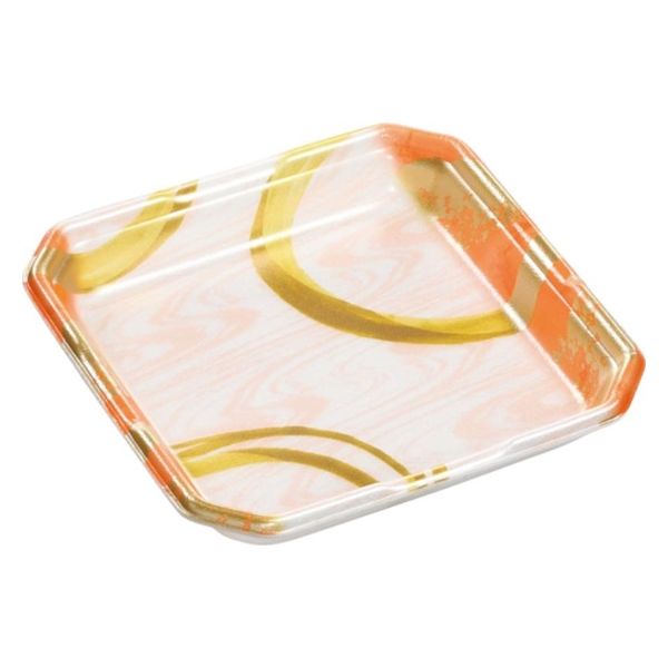 エフピコ 発泡トレー しゃぶしゃぶ1人浅(V) 円熟オレンジ 42181111 1ケース(600個(50個×12)（直送品）