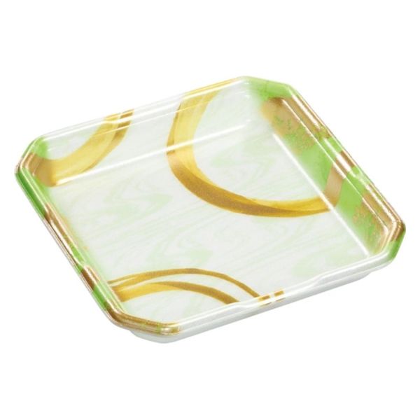 エフピコ 発泡トレー しゃぶしゃぶ1人浅(V) 円熟緑 42191111 1ケース(600個(50個×12)（直送品）