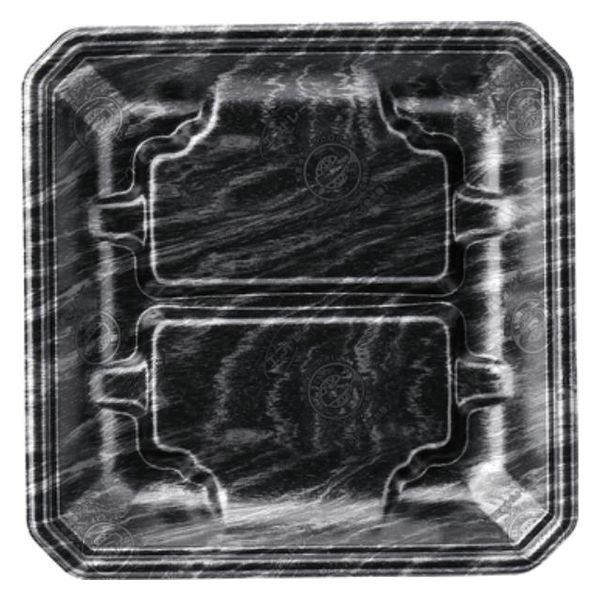 エフピコ 発泡トレー FLステージ20-20(32) エコ黒木銀 4222203D 1ケース(900個(100個×9)（直送品）