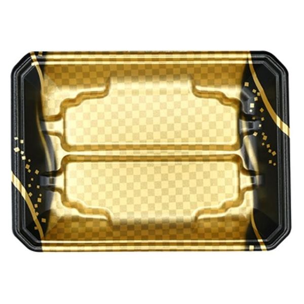 エフピコ 発泡トレー FLステージ25-18(32) 波格子金 42225839 1ケース(800個(100個×8)（直送品）