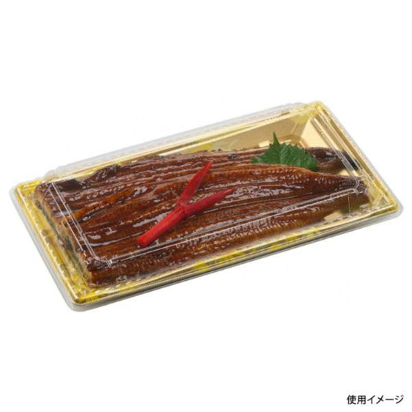 エフピコ うなぎ容器 平舟30-16段 本体 尾張 44303016 1ケース(600個(50個×12)（直送品）