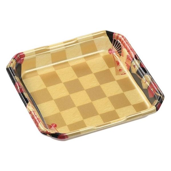 エフピコ 発泡トレー しゃぶしゃぶ1人浅(V) 扇市松金 44451111 1ケース(600個(50個×12)（直送品）