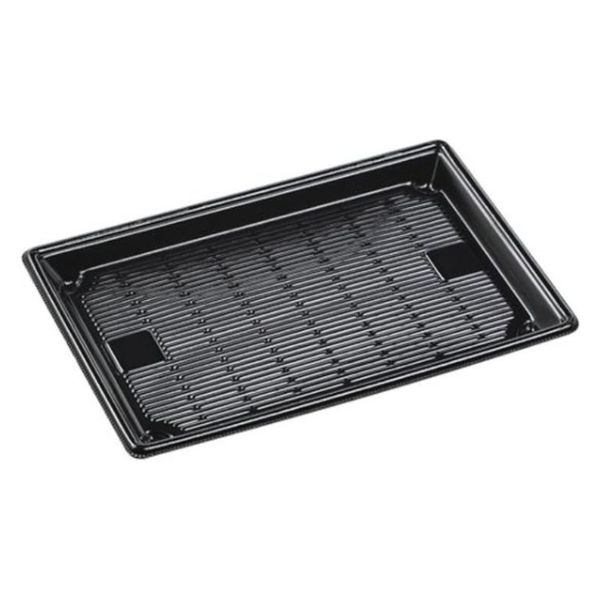 エフピコ 寿司容器 もり-125本体 エコ 黒 46030125 1ケース(600個(50個×12)（直送品）