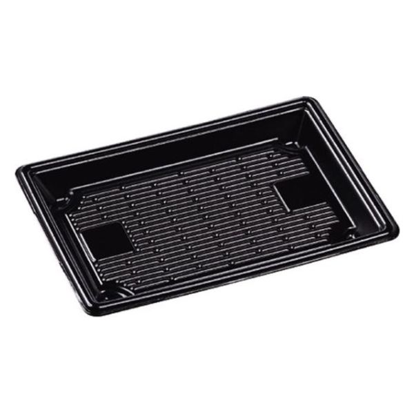 エフピコ 寿司容器 もり-110本体 エコ 黒 46030110 1ケース(1200個(50個×24)（直送品）